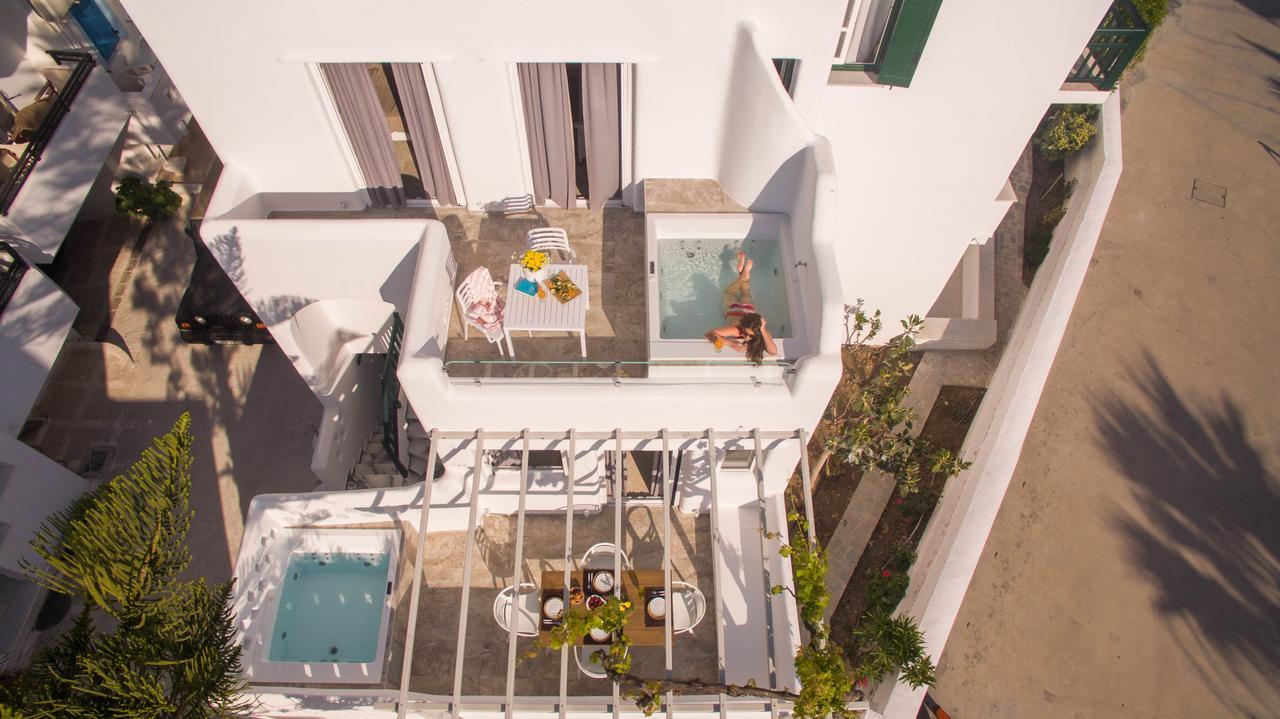 Spiros Aparthotel Naxos City Bagian luar foto